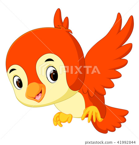 Cute bird cartoon 41992844