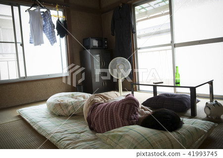 Resident of rag apartment Resident of rag apartment 41993745