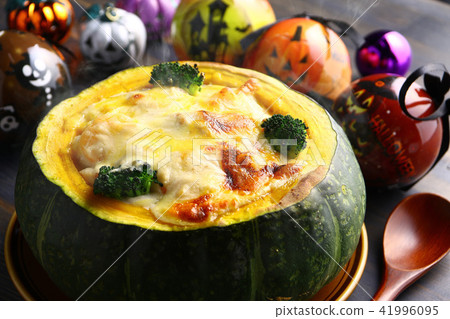 Pumpkin gratin 41996095