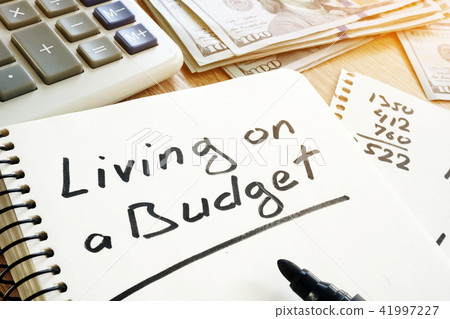 Living on a Budget. Home finances. Living on a Budget. Home finances. 41997227