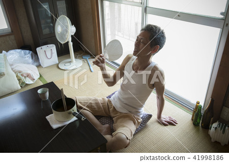 Resident of rag apartment Resident of rag apartment 41998186