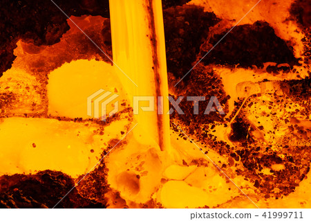 Liquid metal from blast furnace 41999711