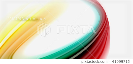 Rainbow fluid colors abstract background twisted liquid design, colorful marble or plastic wavy Rainbow fluid colors abstract background twisted liquid design, colorful marble or plastic wavy 41999715