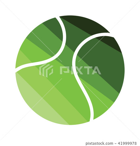 Tennis ball icon 41999978