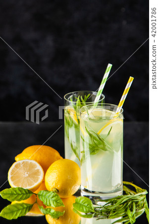 Tarragon lemonade drink 42001786