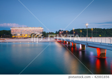 Concrete pier in Kolobrzeg, Poland 42001856
