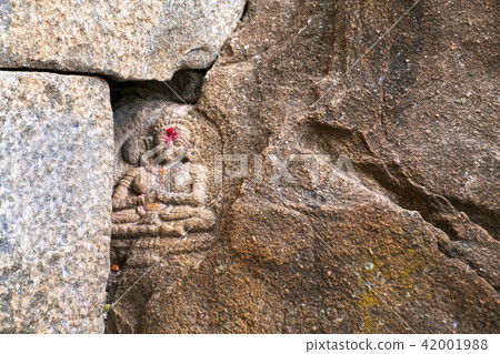 Gomateshwar temple Vindhyagiri Hill Shravanbelgola 42001988
