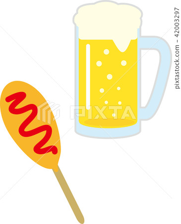 啤酒和法蘭克福 42003297