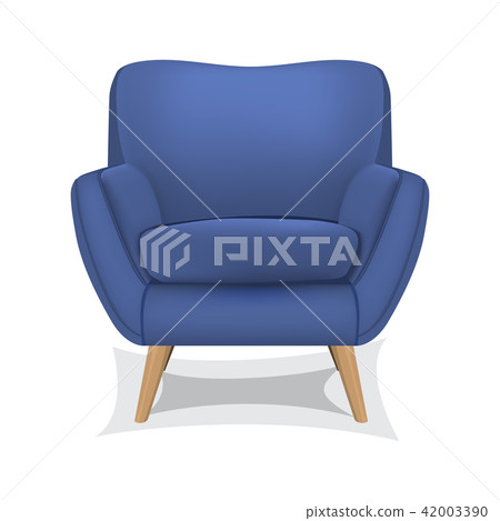 Armchair on white background Armchair on white background 42003390