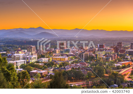 Asheville, North Caroilna, USA Skyline 42003740
