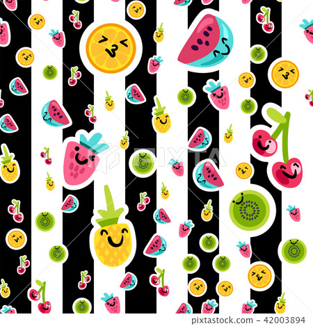 Summer Fruits Patterns 42003894