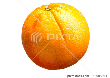 Fresh orange fruit isolated on white background Fresh orange fruit isolated on white background 42003911