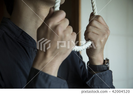 A worried man A worried man 42004520