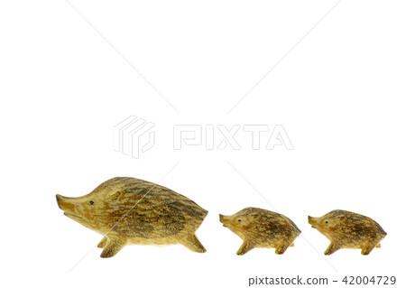 年終新年的材料 - 親子野豬 42004729