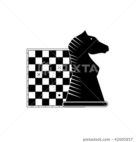 Business strategy, chessboard and figure horse Business strategy, chessboard and figure horse 42005857