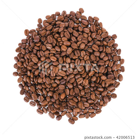 coffee beans isolated on white background coffee beans isolated on white background 42006513