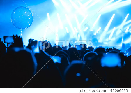 removed on the phone at the concert removed on the phone at the concert 42006993