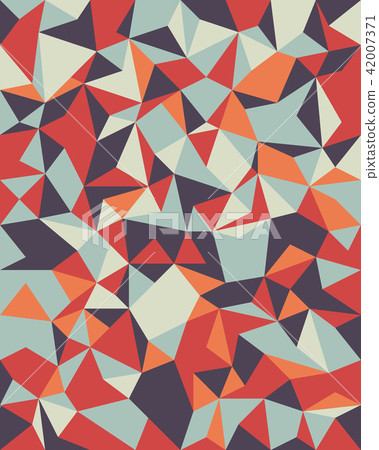 Seamless Vector Background from cells, triangles Seamless Vector Background from cells, triangles 42007371