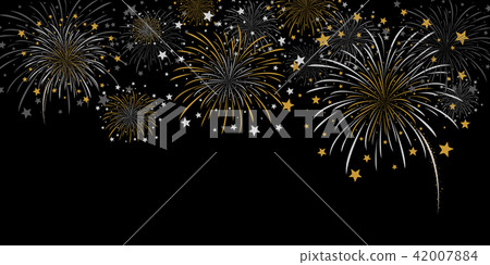 Vector fireworks design 42007884