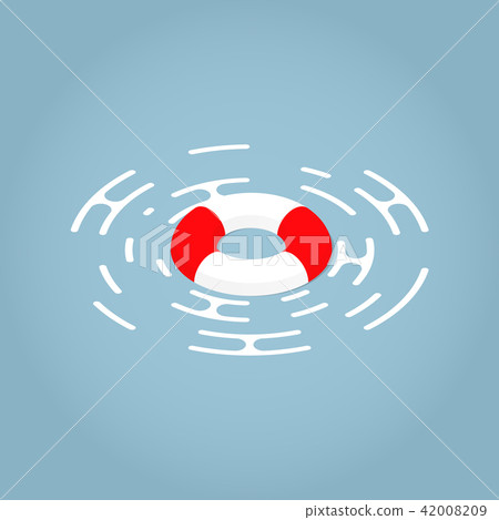 Isometric Lifebuoy Concept Illustration Isometric Lifebuoy Concept Illustration 42008209