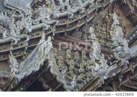 Thai temple Sanctuary of Truth Thai temple Sanctuary of Truth 42015609