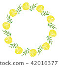 Circle of lemon 42016377