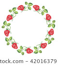 Strawberry circle box 42016379