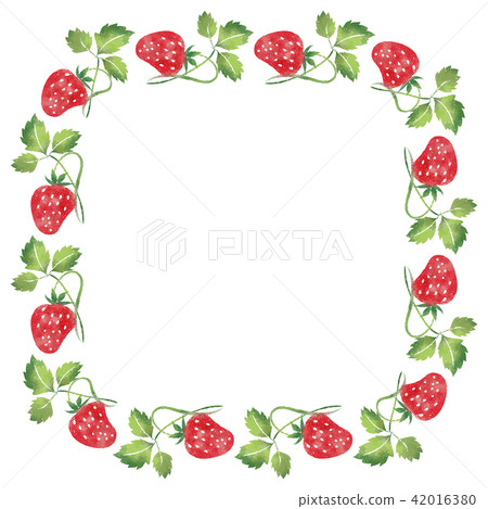 Strawberries square 42016380