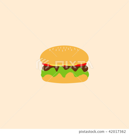 burger vector icon 42017362