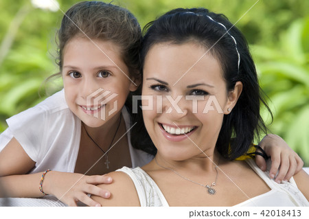 with mother with mother 42018413