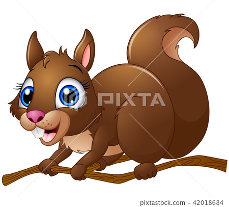 Cartoon Squirrel Cartoon Squirrel 42018684