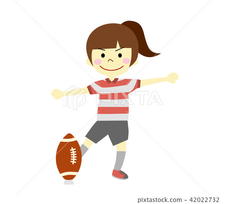 橄欖球女孩 42022732