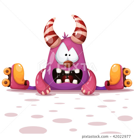 Fanny, cute roller skate characters. Fanny, cute roller skate characters. 42022977