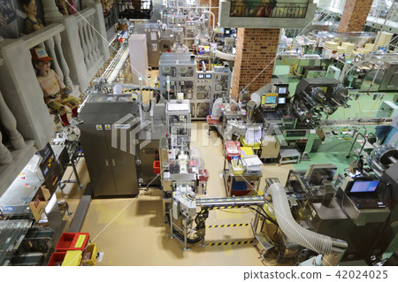production line at Chocolate factory at japan production line at Chocolate factory at japan 42024025
