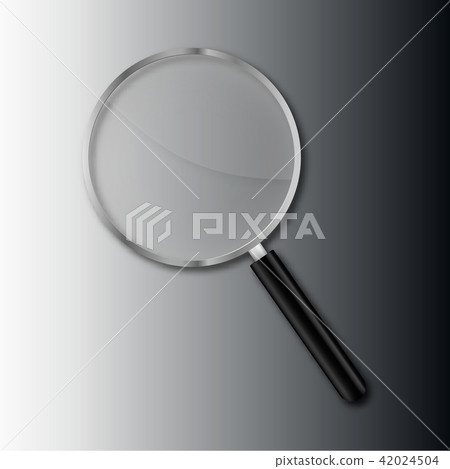 transparent magnify glass vector transparent magnify glass vector 42024504