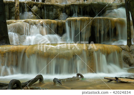 Limestone waterfall Limestone waterfall 42024834