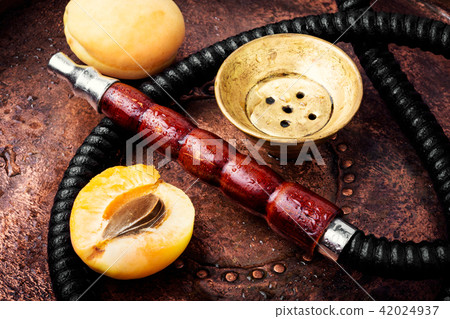 Hookahs shisha with apricot Hookahs shisha with apricot 42024937