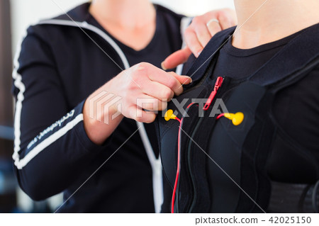 Coach dress woman in ems costume 42025150