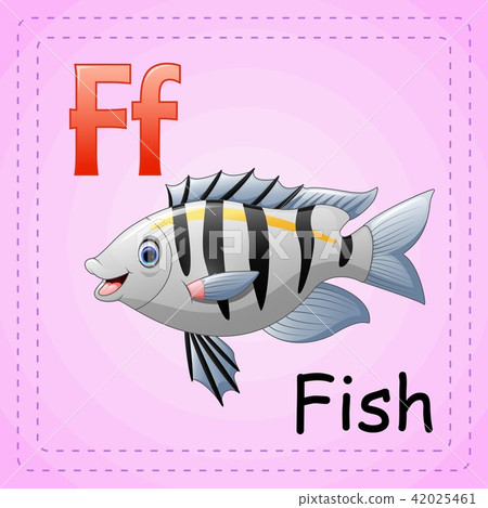 Animals alphabet: F is for fish 42025461