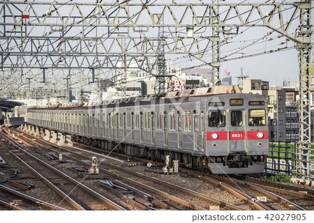 [東急田園都市線8500系列二子玉川站] 42027905