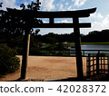 [岡山/後樂園]鳥居和花園 42028372