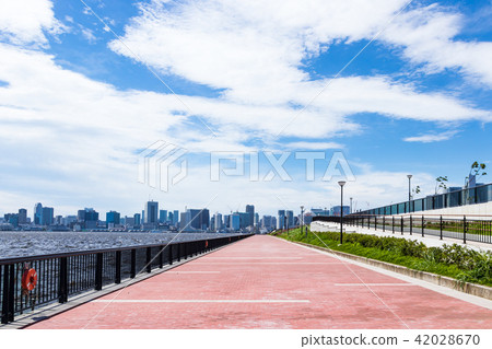 (東京 - 城市景觀)豐洲美食公園/海濱長廊1 (東京 - 城市景觀)豐洲美食公園/海濱長廊1 42028670