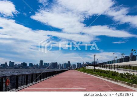 (東京 - 城市景觀)豐洲美食公園/海濱長廊2 (東京 - 城市景觀)豐洲美食公園/海濱長廊2 42028671
