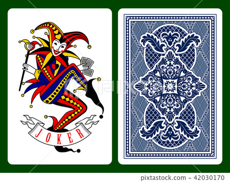 Joker playing card 42030170