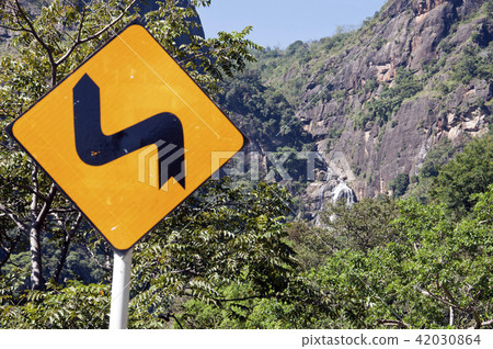 Ravana water falls Sri Lanka 42030864