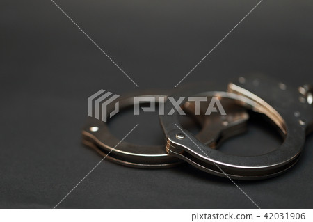 手銬（意外被捕捕獲黑黑暗安全壞欺詐限制鎖定） 42031906