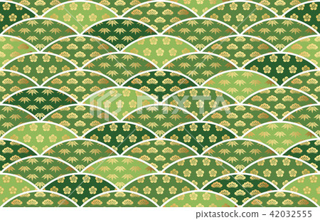 無縫日本模式“松竹梅” 42032555