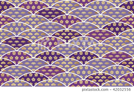 無縫日本模式“松竹梅” 42032556