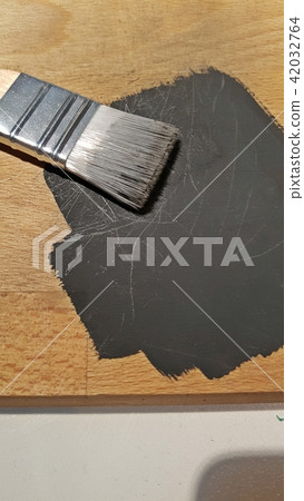 Paint and brush Paint and brush 42032764