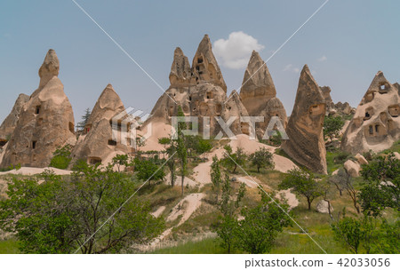 Uchisar caves in Cappadocia Uchisar caves in Cappadocia 42033056
